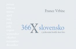 Cover: 366 x slovensko z jezikovnimi kotički skozi leto