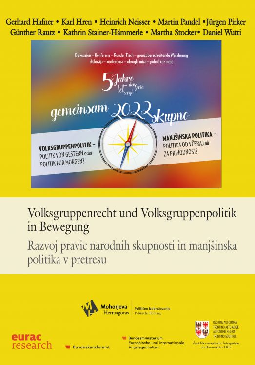 Cover: Volksgruppenrecht und Volksgruppenpolitik in Bewegung