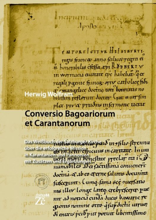 Cover: Conversio Bagoariorum et Carantanorum