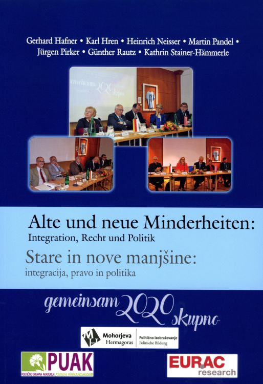 Cover: Alte und neue Minderheiten: Integration, Recht und Politik