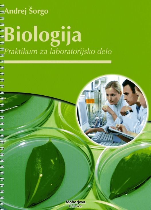 Cover: Biologija. Praktikum za laboratorijsko delo