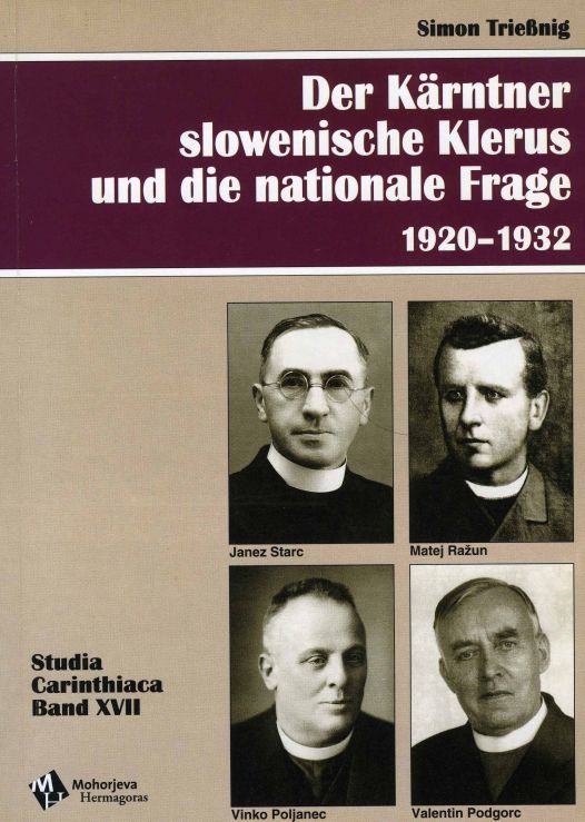 Cover: Der Kärntner slowenische Klerus und die nationale Frage 1920-1932