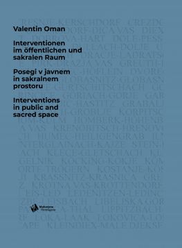 Cover: Valentin Oman - Interventionen im öffentlichen und sakralen Raum