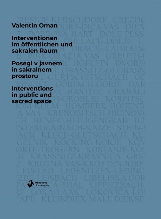 Cover: Valentin Oman - Interventionen im öffentlichen und sakralen Raum
