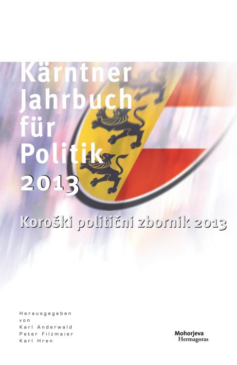 Cover: Kärntner Jahrbuch für Politik 2013