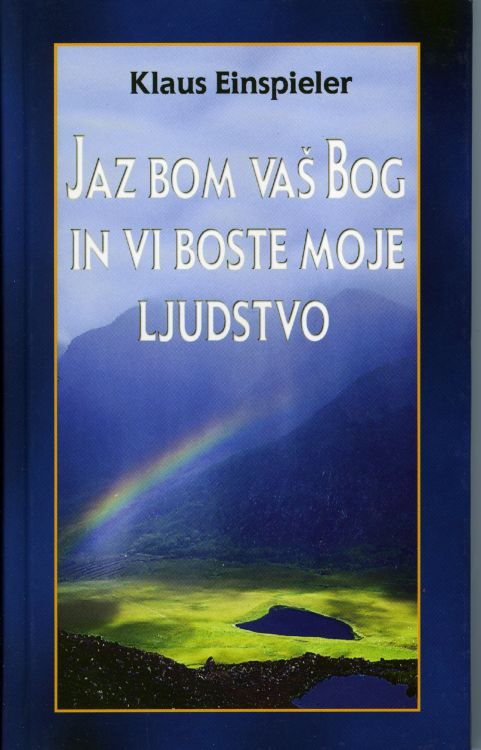 Cover: Jaz bom vaš Bog in vi boste moje ljudstvo