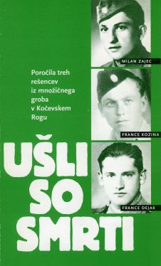 Cover: Ušli so smrti