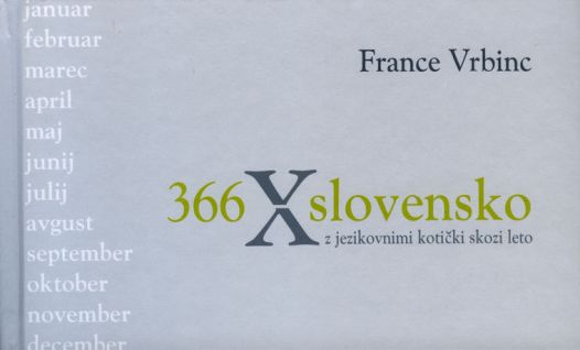 Cover: 366 X slovensko z jezikovnimi kotički skozi leto